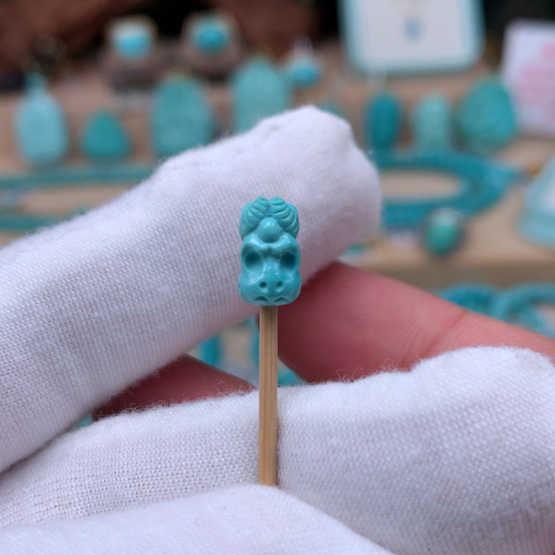 绿松石精品线束未镶嵌