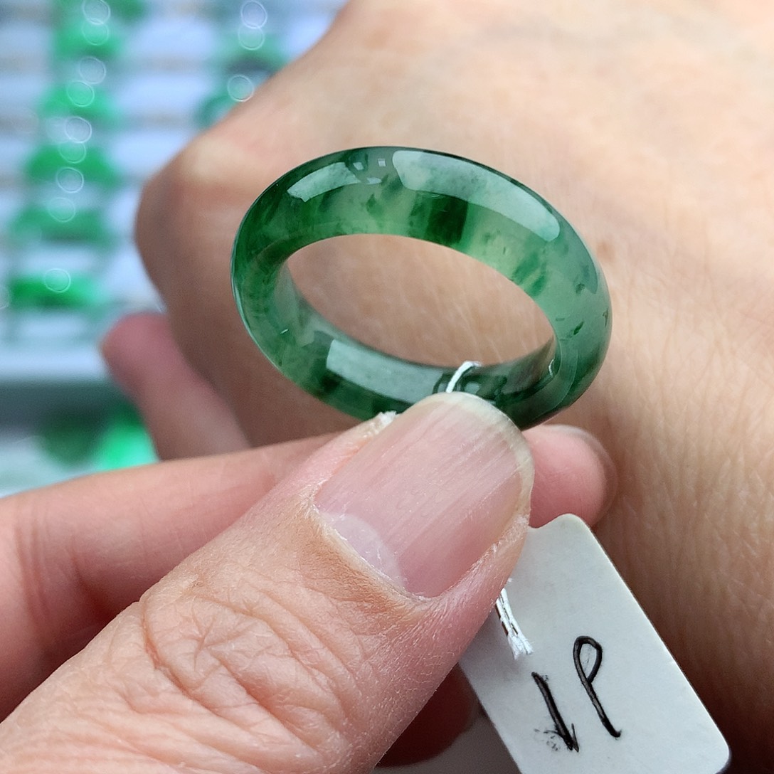 未镶嵌戒指翡翠19号