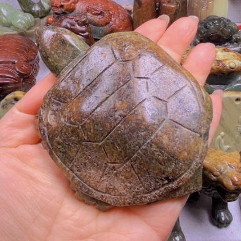 岫岩河磨玉（透闪石质玉）摆件未镶嵌