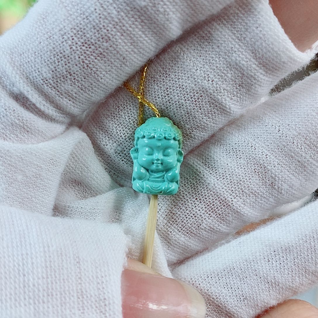 未镶嵌绿松石珠宝奇石