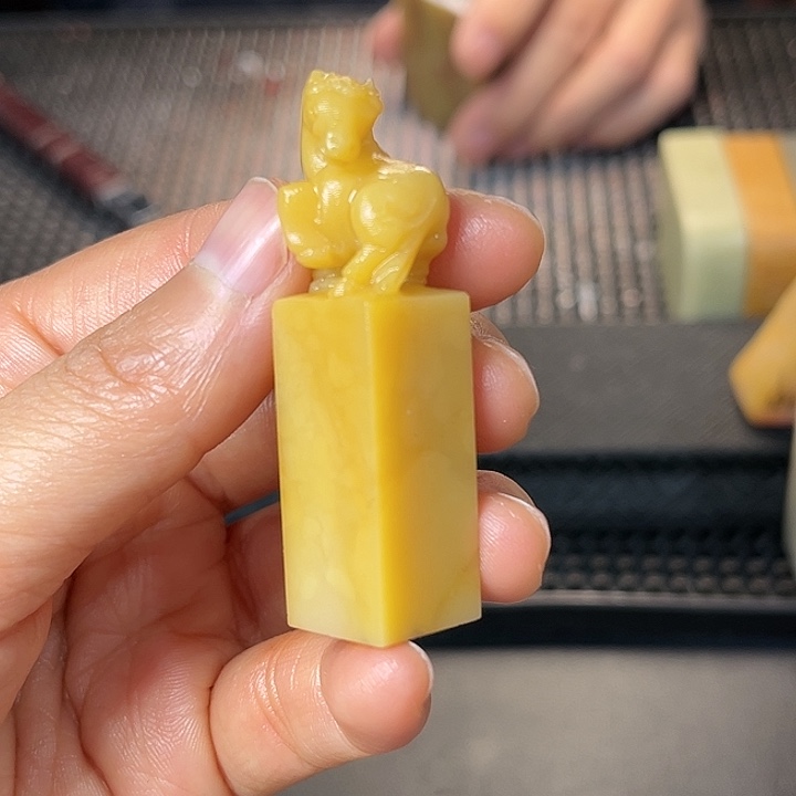 寿山石印石这个点睡起来都