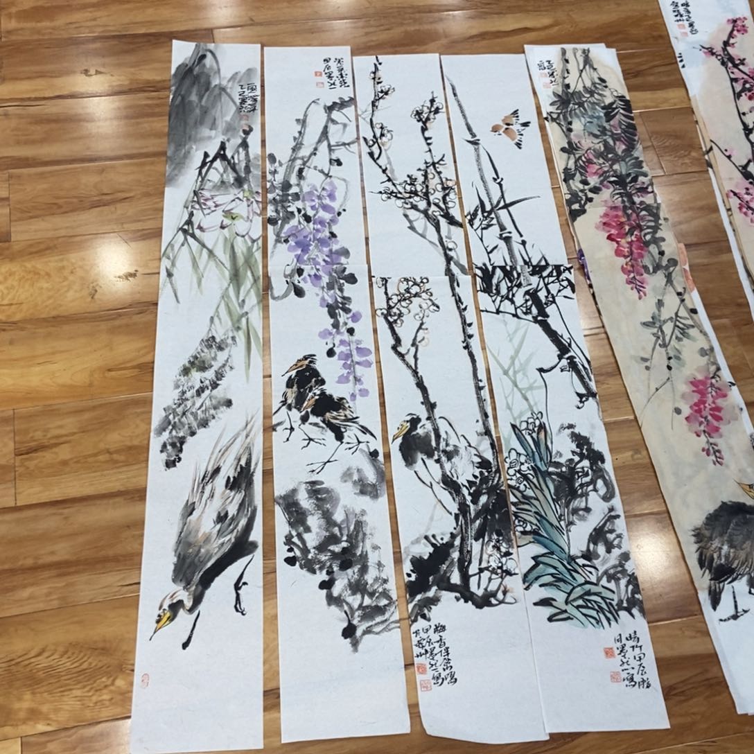 【闪购商品】国画清**光墨鱼精品墨鱼精品
