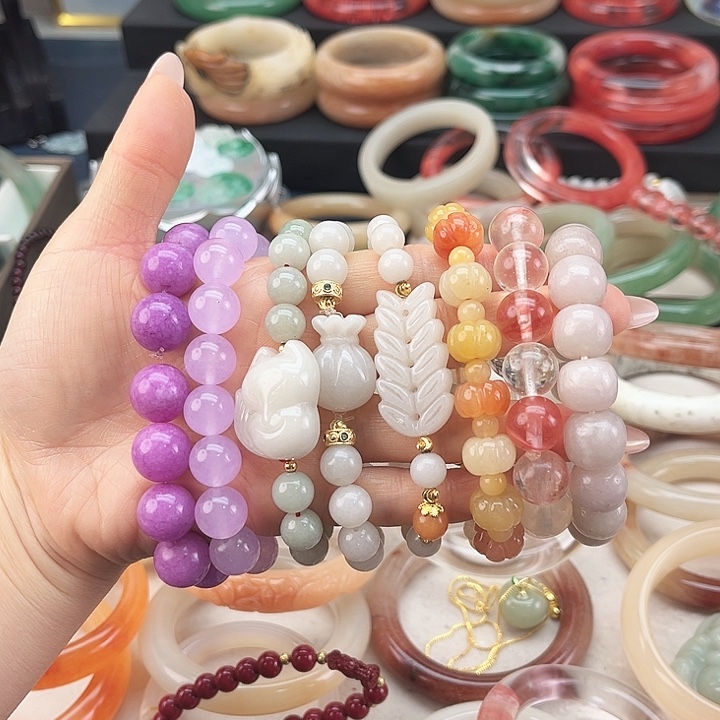 硅胶纯铜特色手串