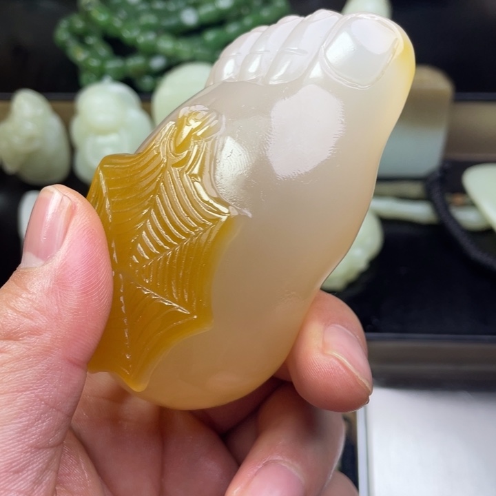 玛瑙/玉髓合金颈饰