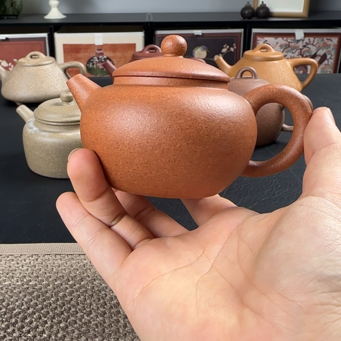 紫砂茶壶微瑕巨轮