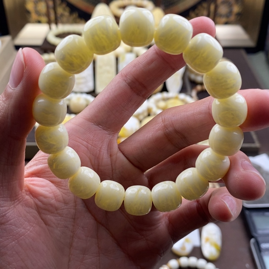 琥珀裸石未镶嵌蜜蜡吊坠项链腰链