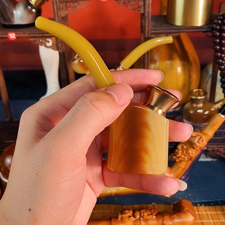 手工制作牛角粗中细