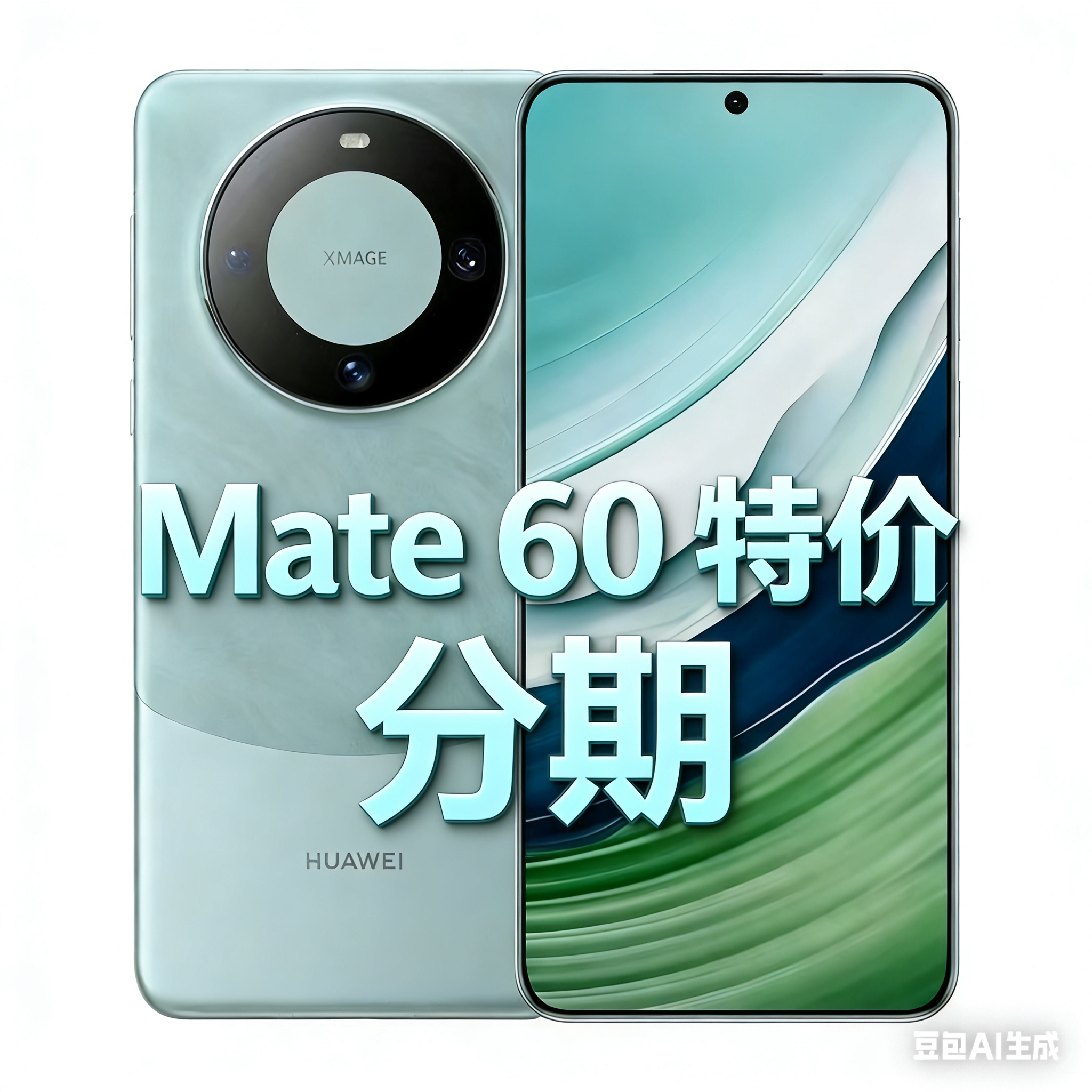 99新 Huawei/华为 分期付款+华为Mate60 全网通5G昆仑直面旗舰
