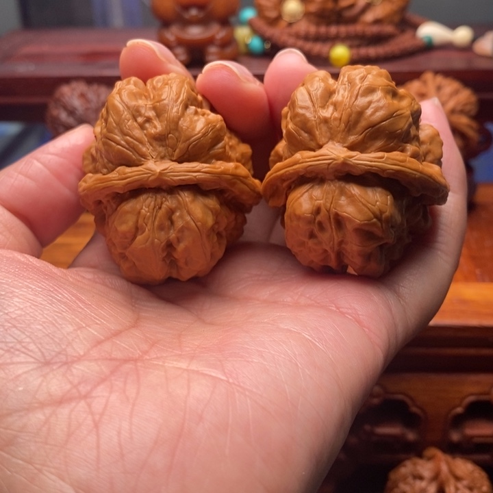 大***地把件文玩核桃蛙蛙蛙