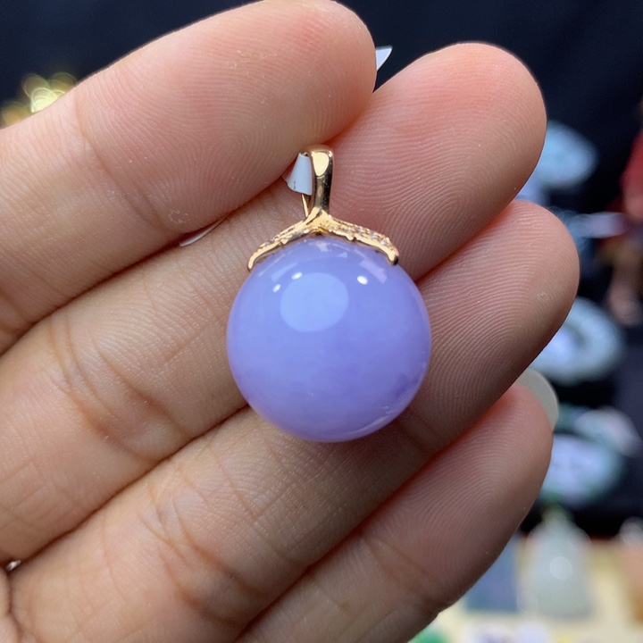 18K金镶嵌手链翡翠翡翠