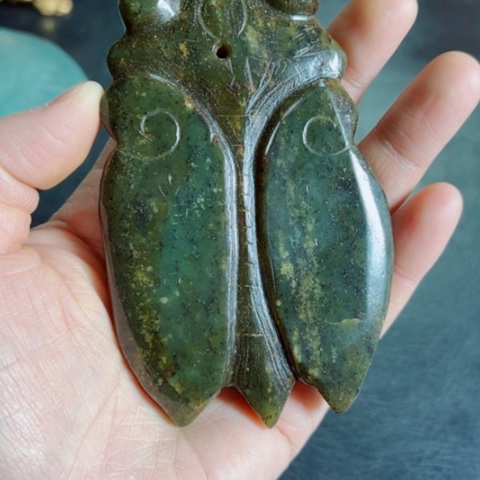 白玉菩提把件一个一个
