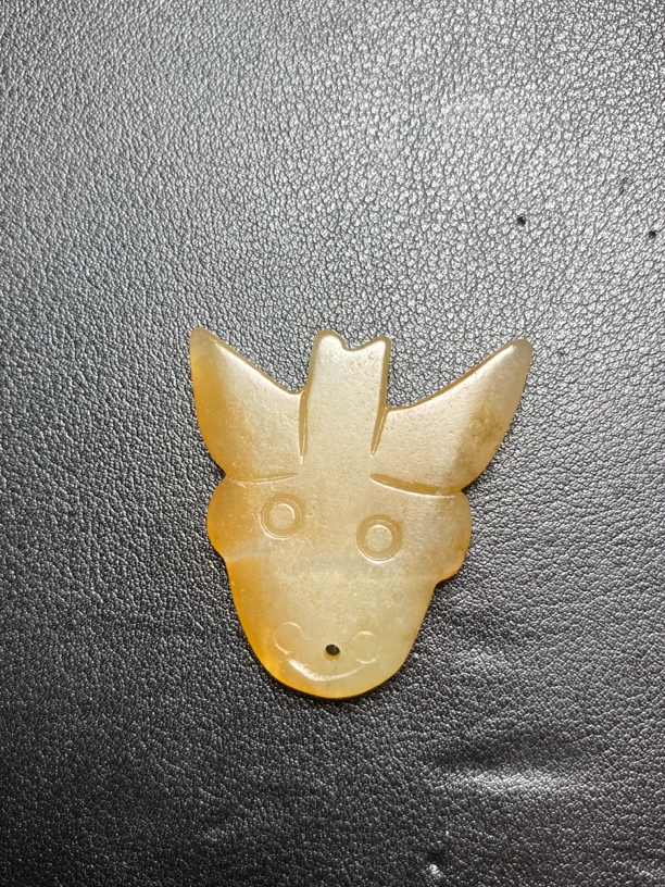 清仓和田面具挂件吊坠战汉玉器手工雕刻时尚复古男女玉佩高古玉