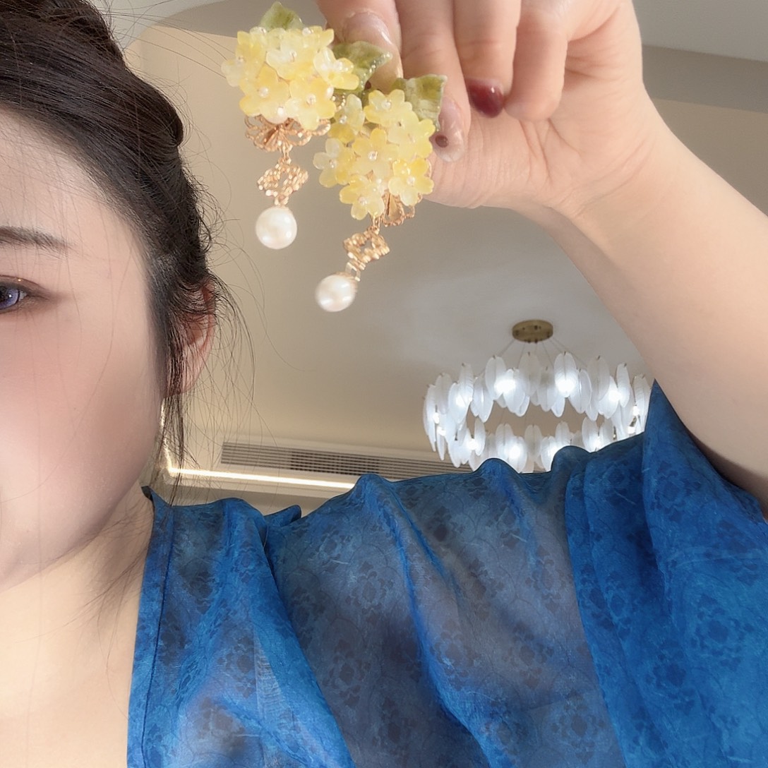 醋酸铁合金古风绣球