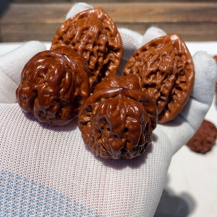 文玩核桃吊坠农**泉两对1000.25.