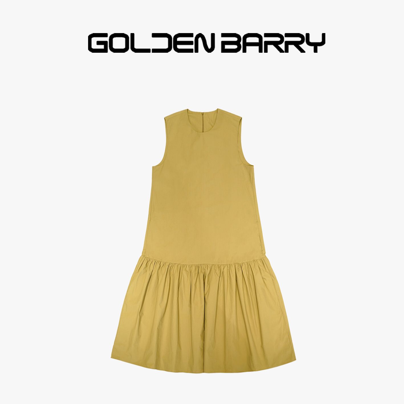 |307076时尚女士休闲设计师百搭舒适简约气质背心连衣