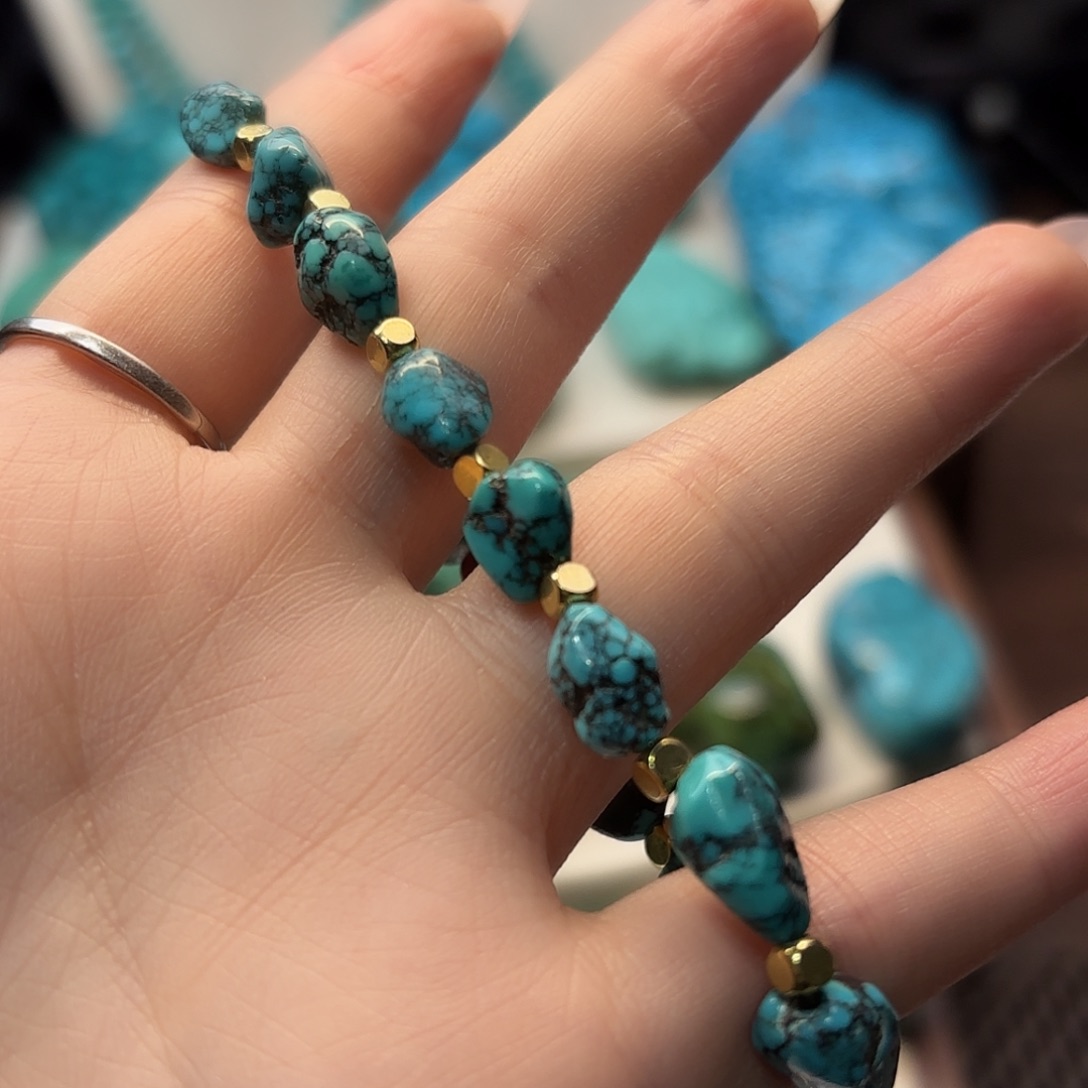 绿松石未镶嵌绿松石老型