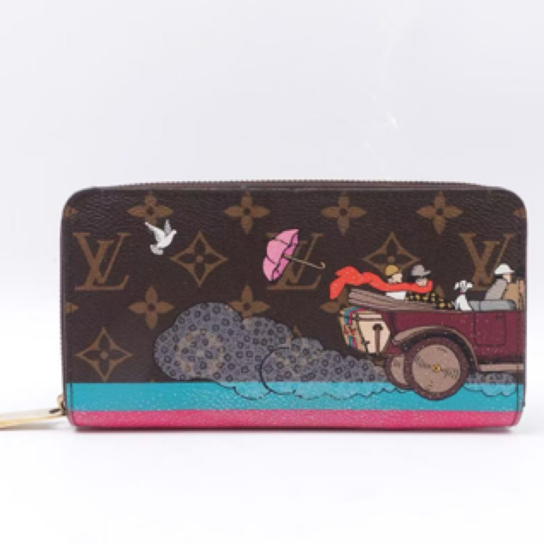 95新 LouisVuitton/路易威登 钱包 老花 15年/JW3728