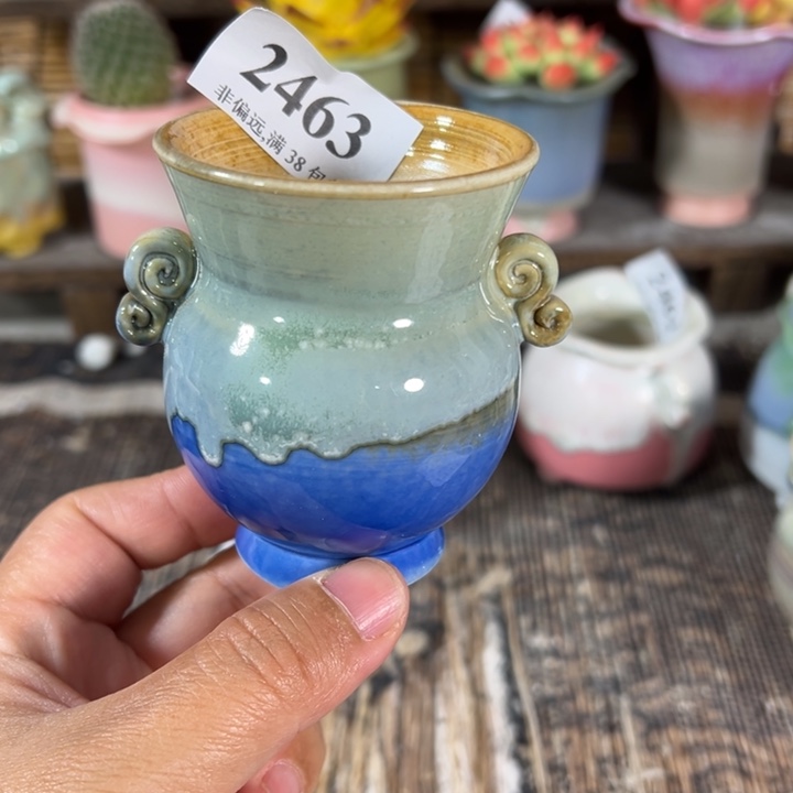 口5高7 手工花盆满30包邮