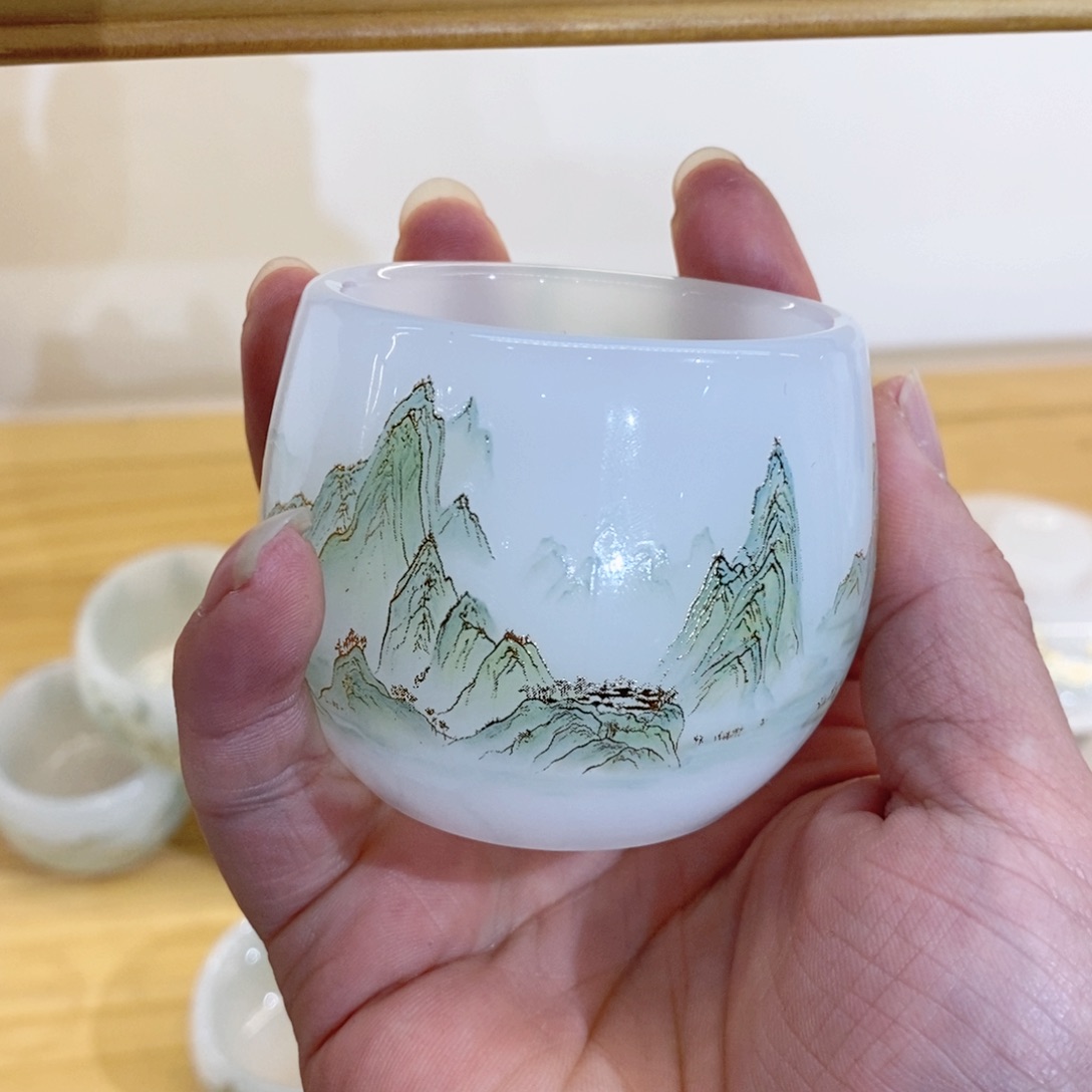 缘**》千里江山琉璃主人杯