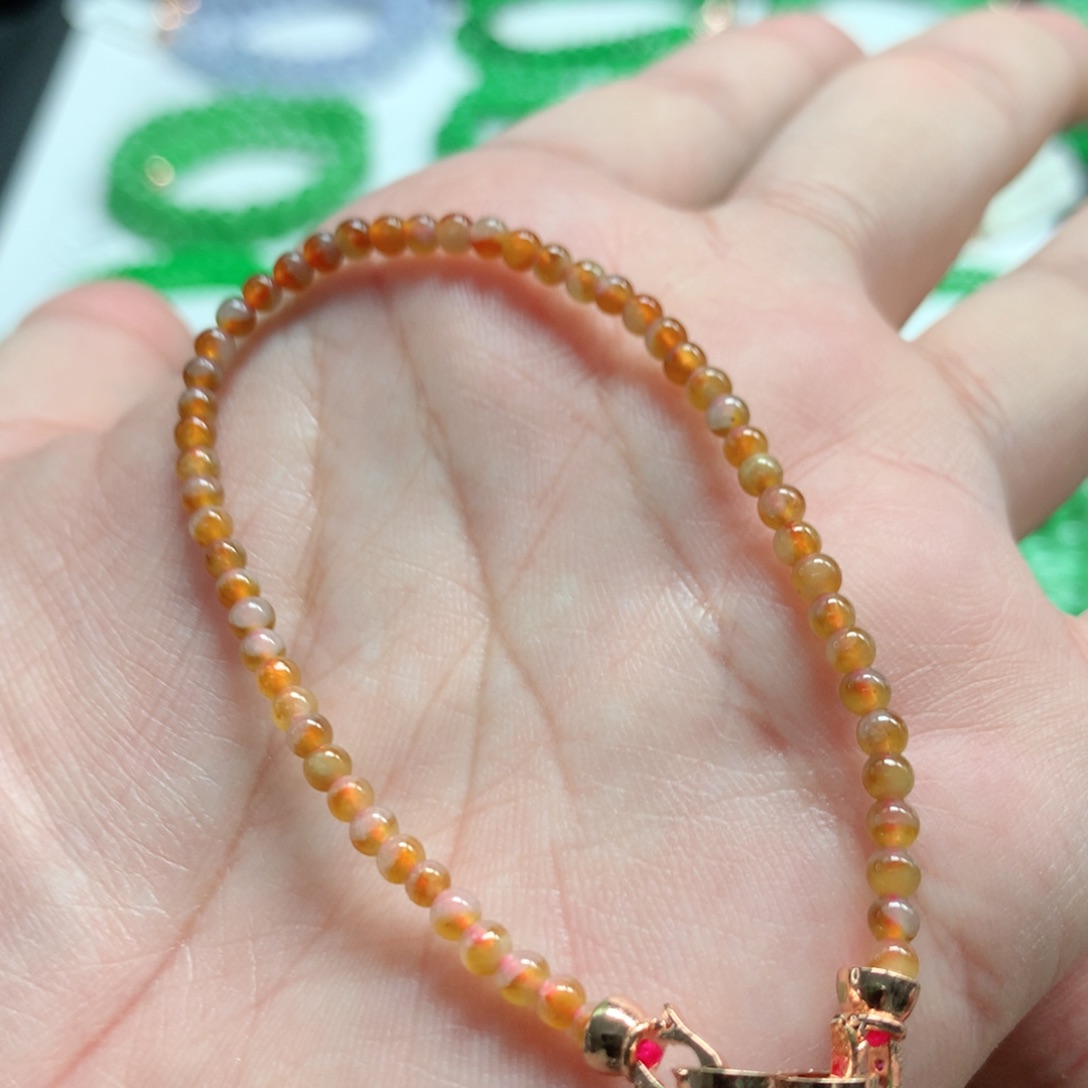 翡翠未镶嵌手链翡翠