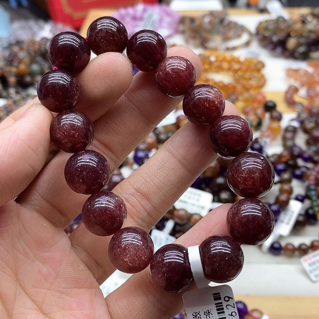 石英质玉未镶嵌手串天然