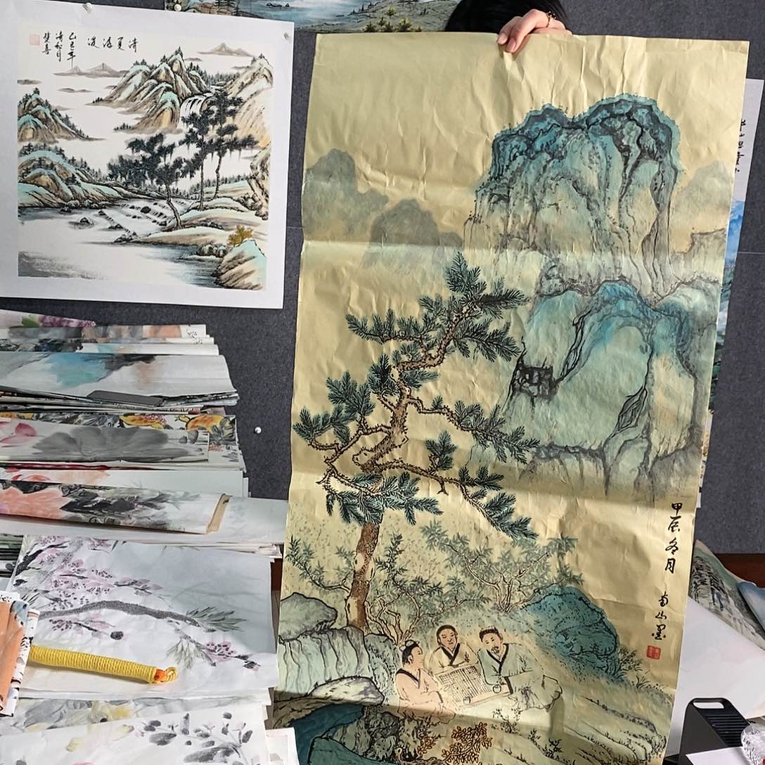 国画手写手绘国画作品1174