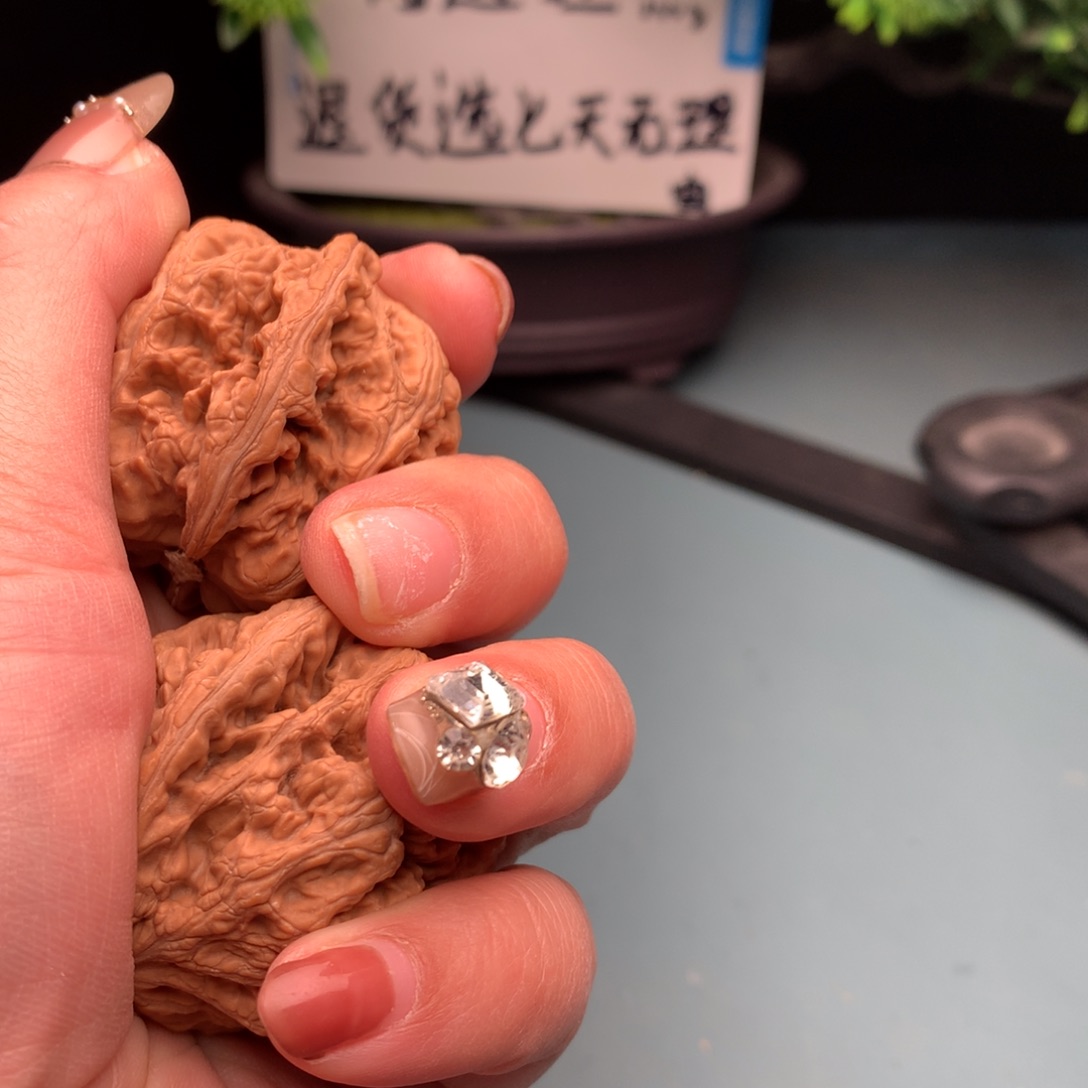 文玩核桃把件全品粗筋4849