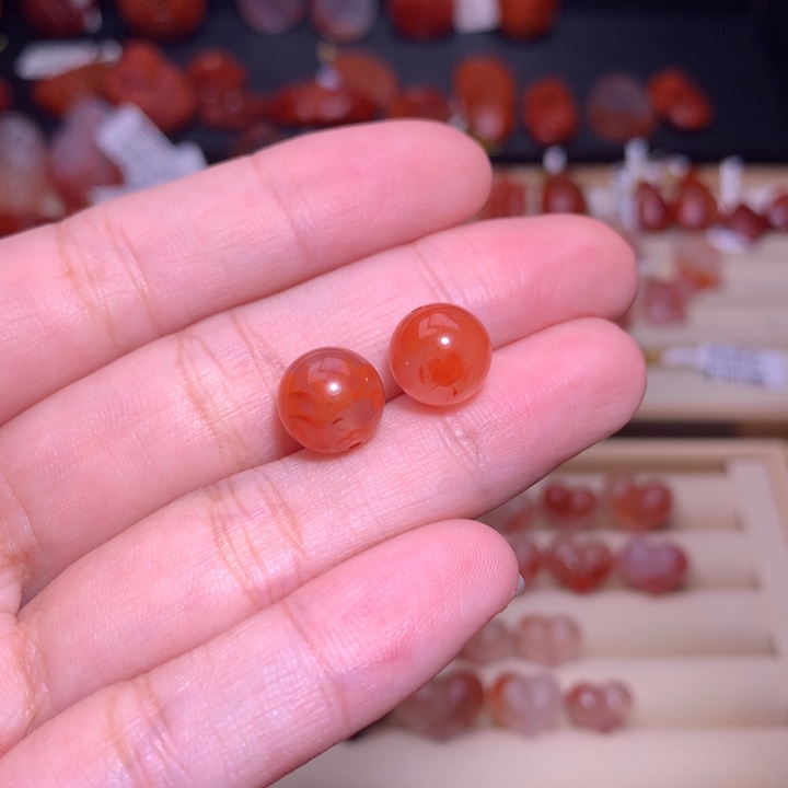 南红玛瑙未镶嵌珠宝半成品1521