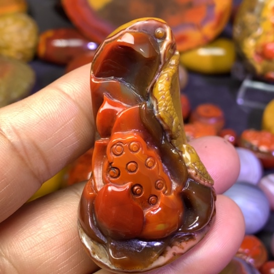 玛瑙/玉髓珠宝奇石未镶嵌于*猛