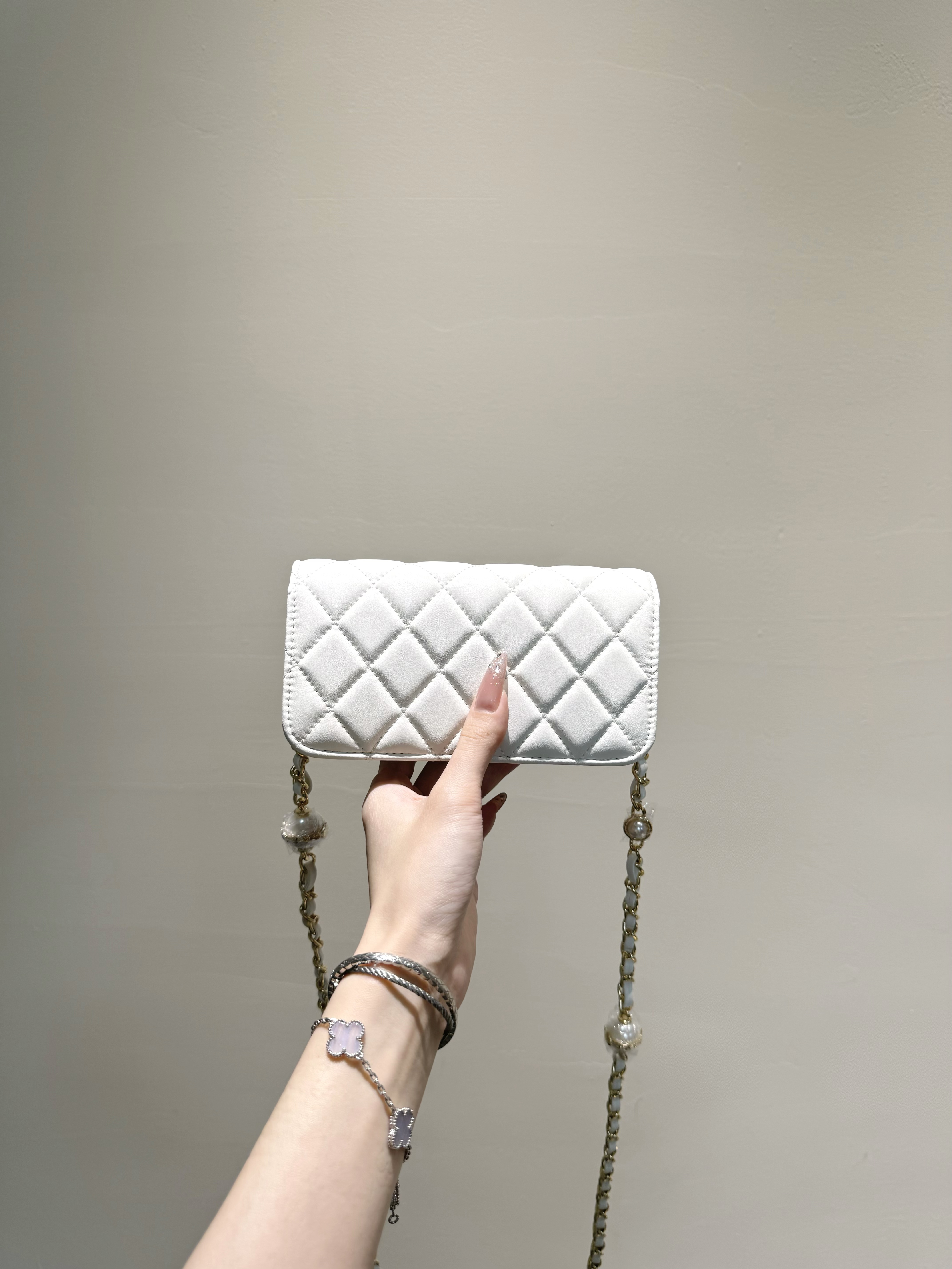 MIAO【手机包】珠珠珐琅斜挎手提包（无公仔挂件）