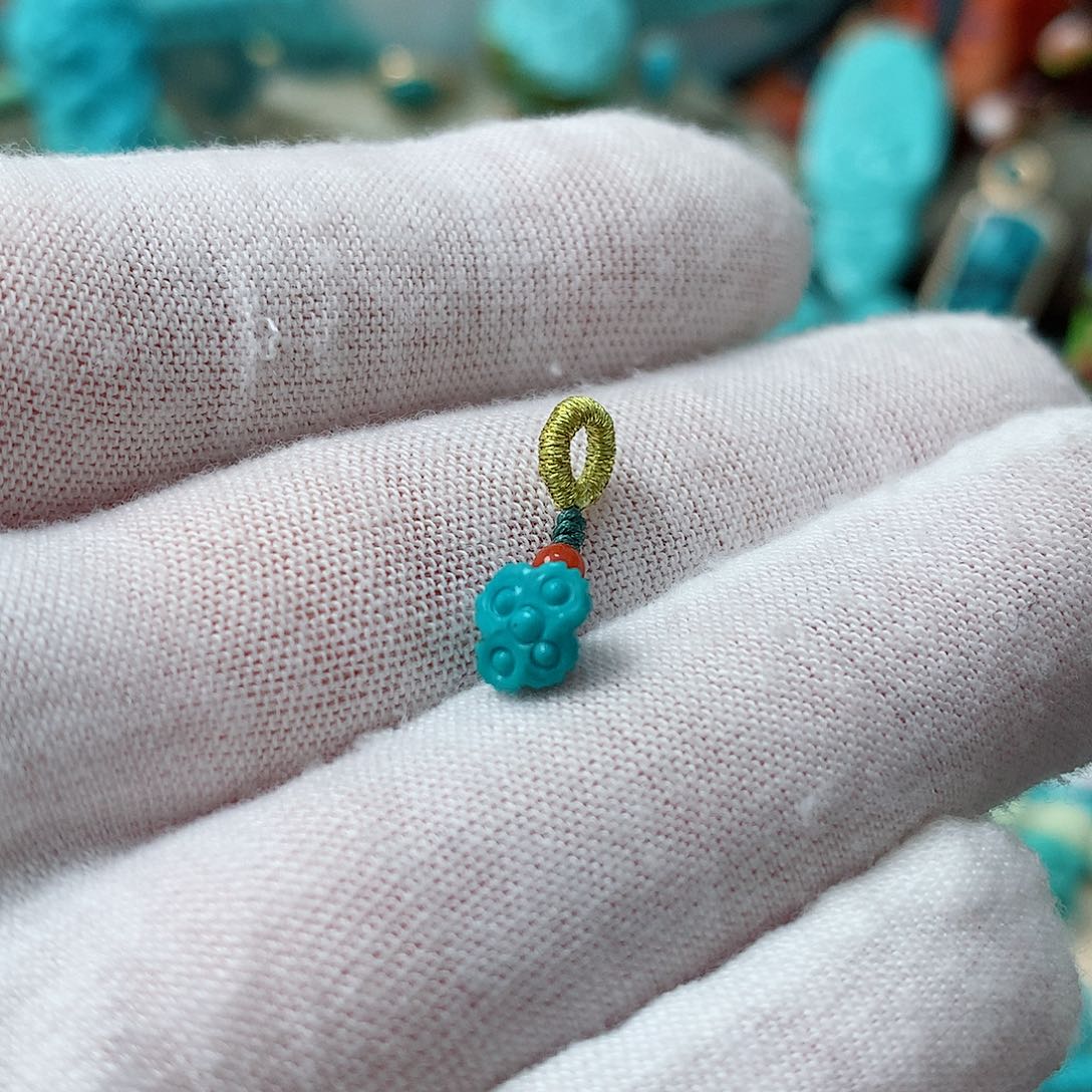 绿松石珠宝奇石未镶嵌