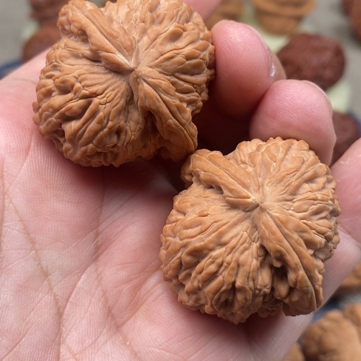 文玩核桃把件瑞***年核桃