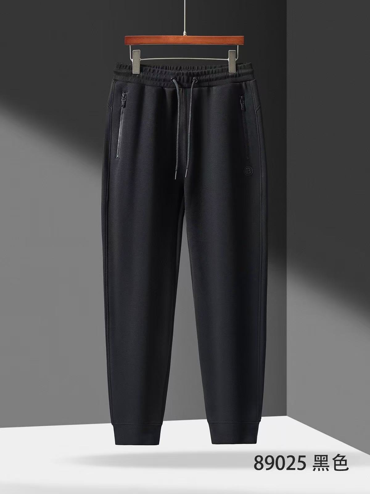 89025# 双面空气层收口长裤