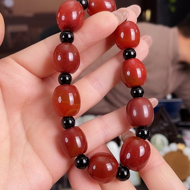 玛瑙/玉髓未镶嵌颈饰