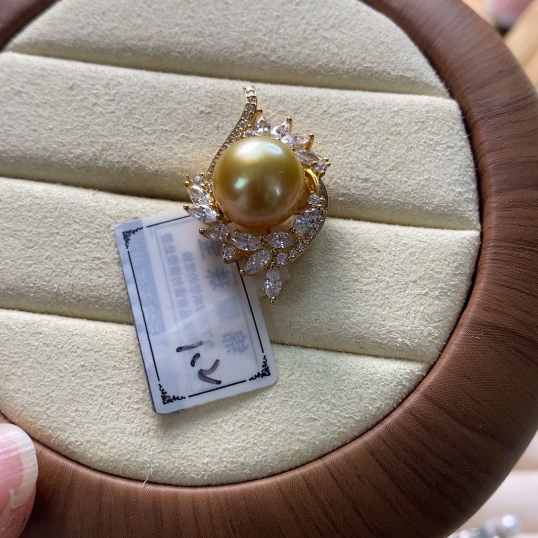 海水珍珠颈饰银S925镶嵌