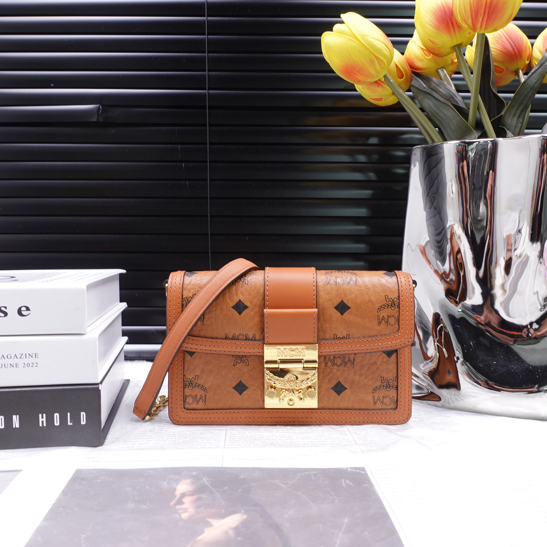 95新 MCM 单肩包/T10334498