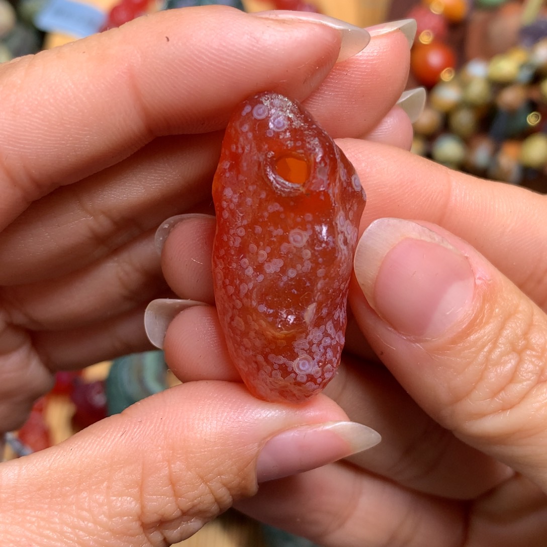 未镶嵌玛瑙/玉髓珠宝半成品