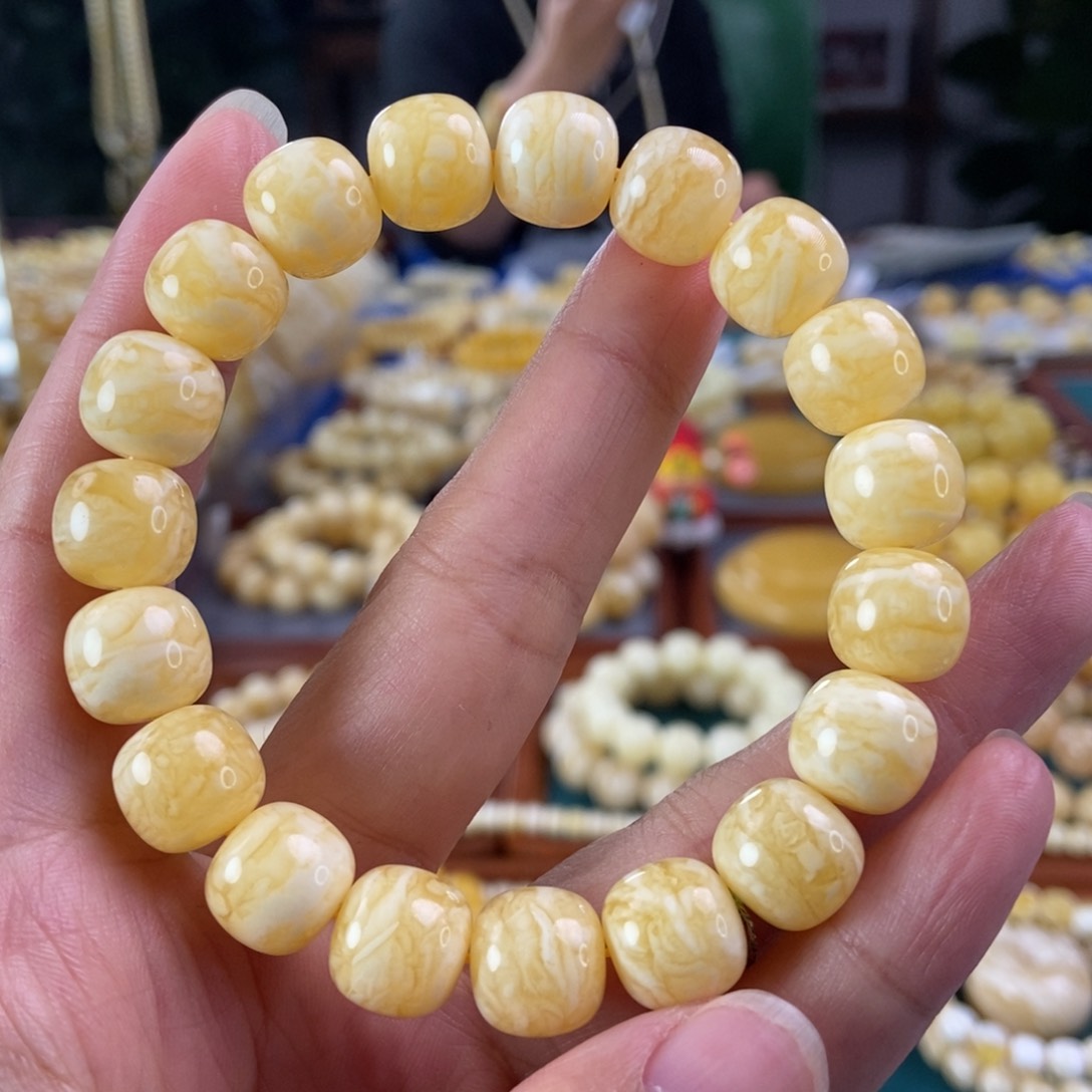 琥珀珠宝奇石未镶嵌12虎皮同料老型19.17