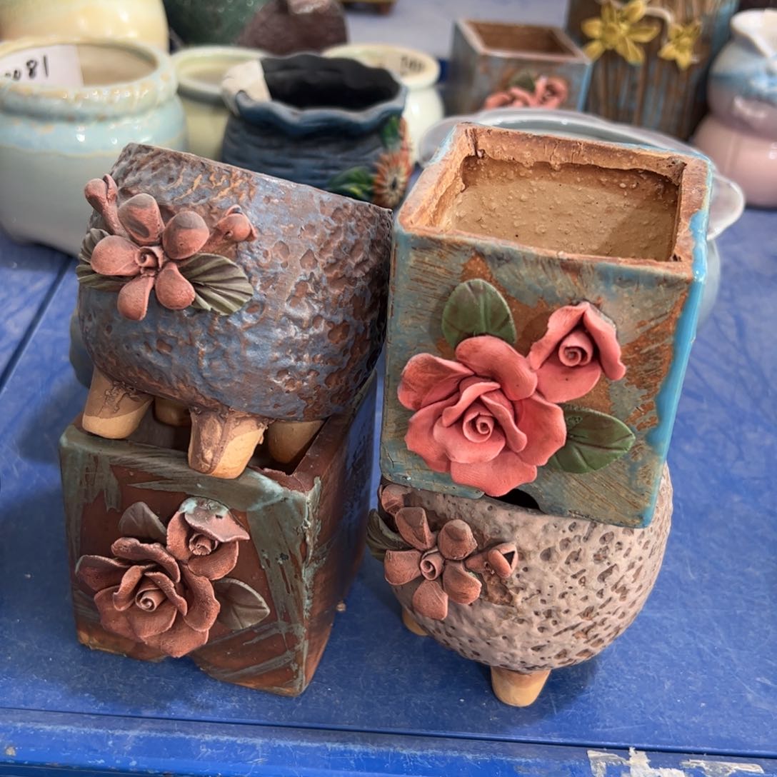 陶瓷多肉小花盆@@1402