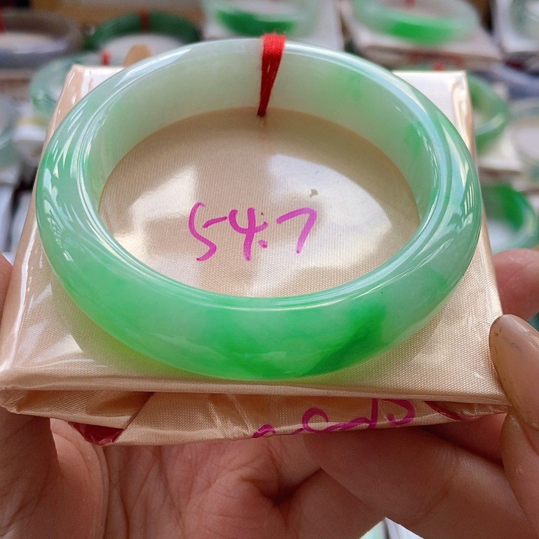 未镶嵌手镯翡翠35号