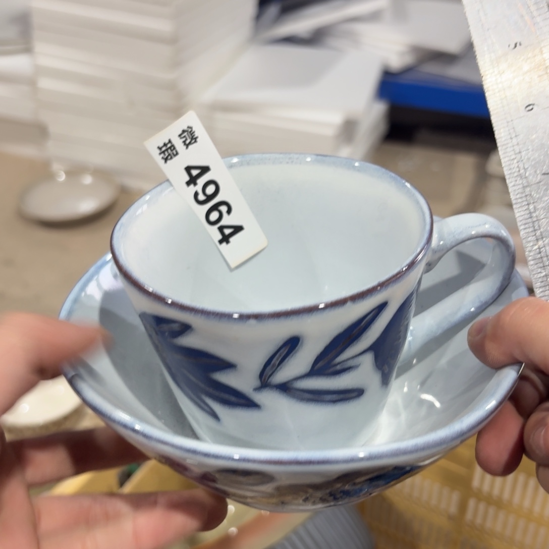 用***6陶瓷4964 微瑕陶瓷餐具2个