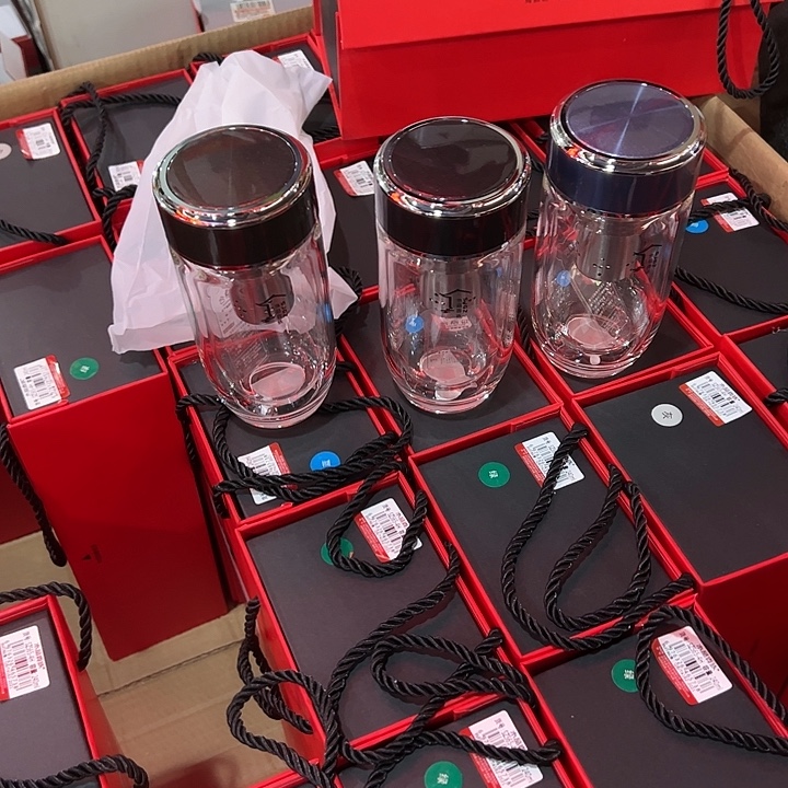 水晶贵族玻璃杯240240颜色随机微瑕