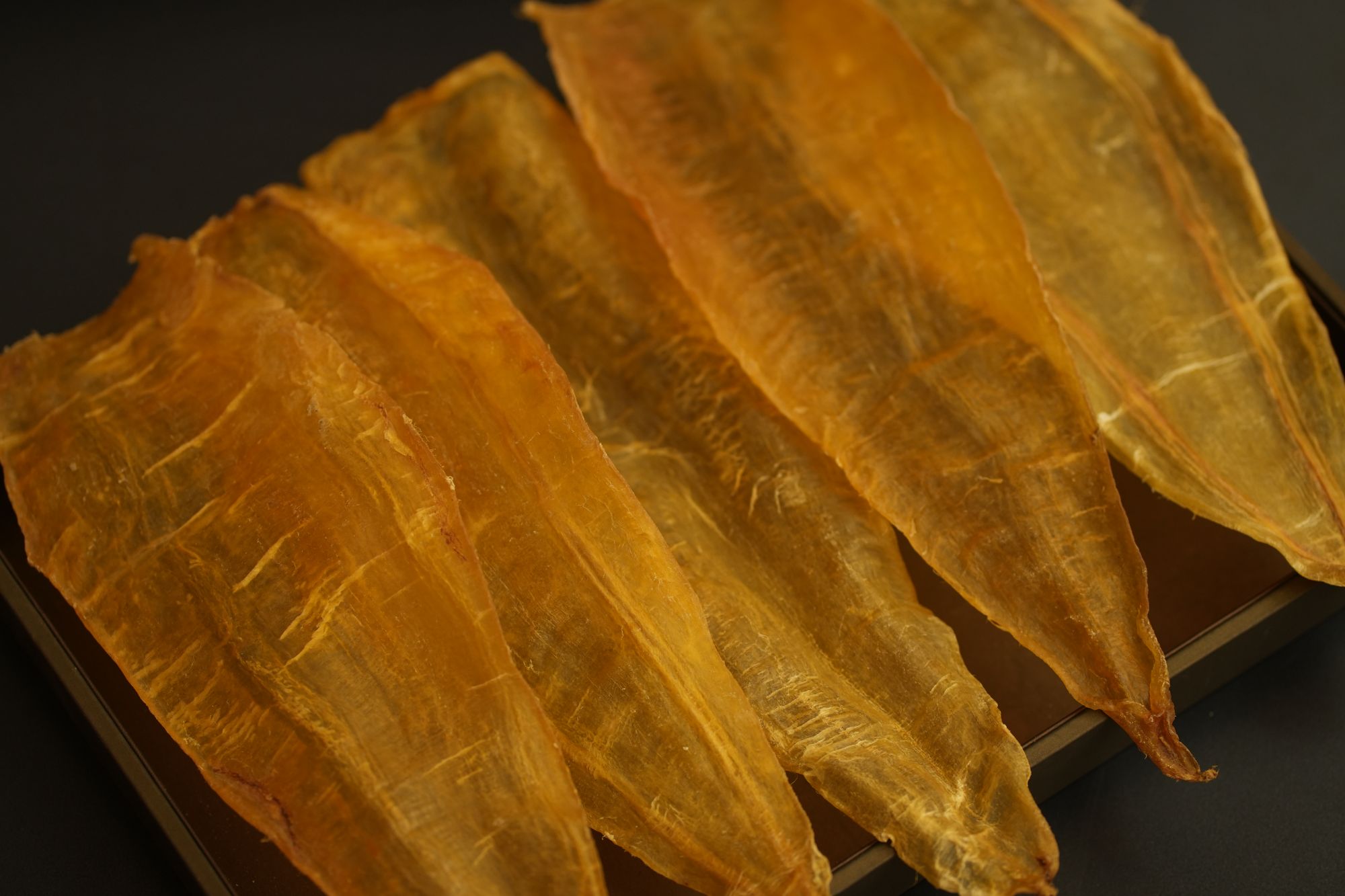 速鲜汇16头竹叶鱼胶250g老货干货（送布袋）