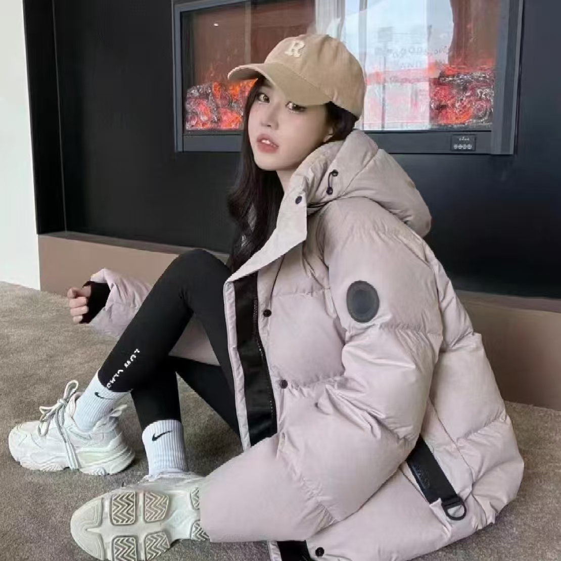 2025全新配色～渠道好货～柜上1w+男女同款连帽情侣羽绒服[LZ]