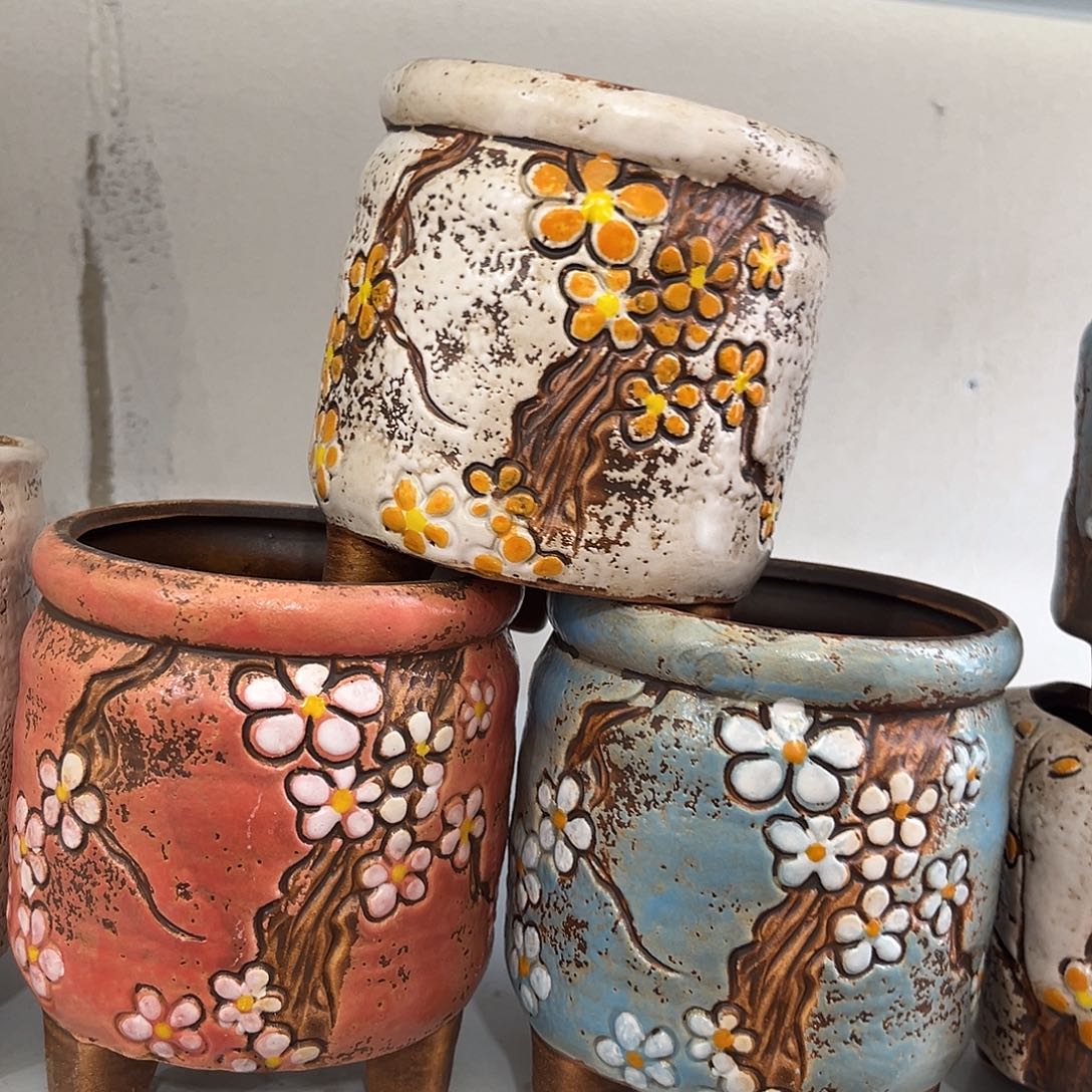 粗陶多肉花盆花盆