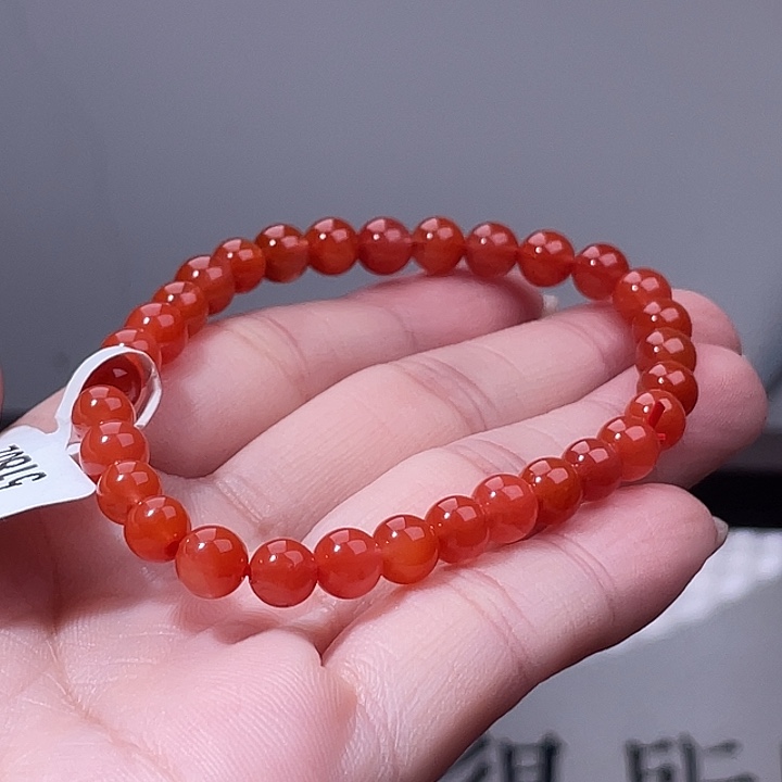 南红玛瑙合金手链51802