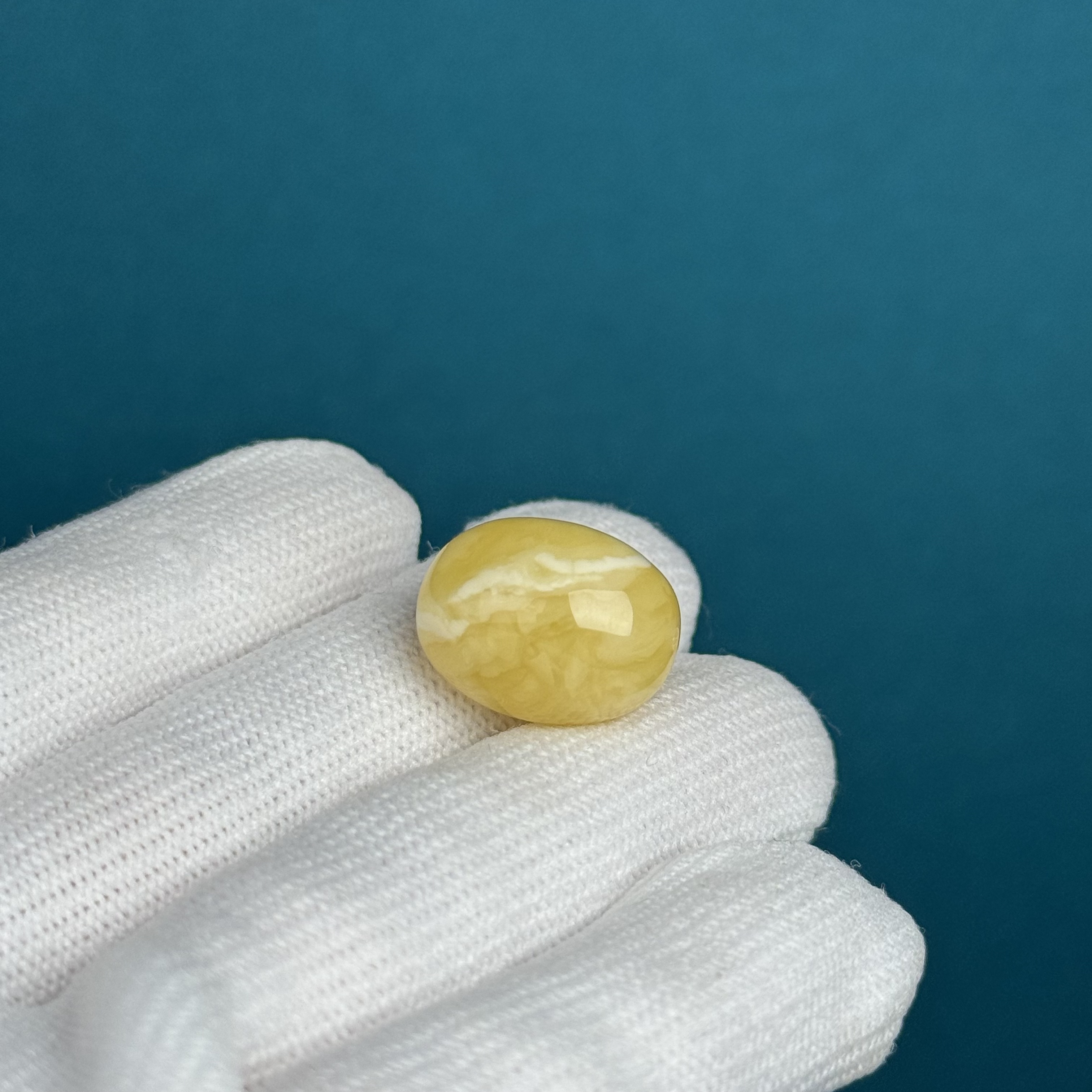 F1547天然原矿蜜蜡妖花枣珠 13.3*17.6mm一物一图 支持鉴定