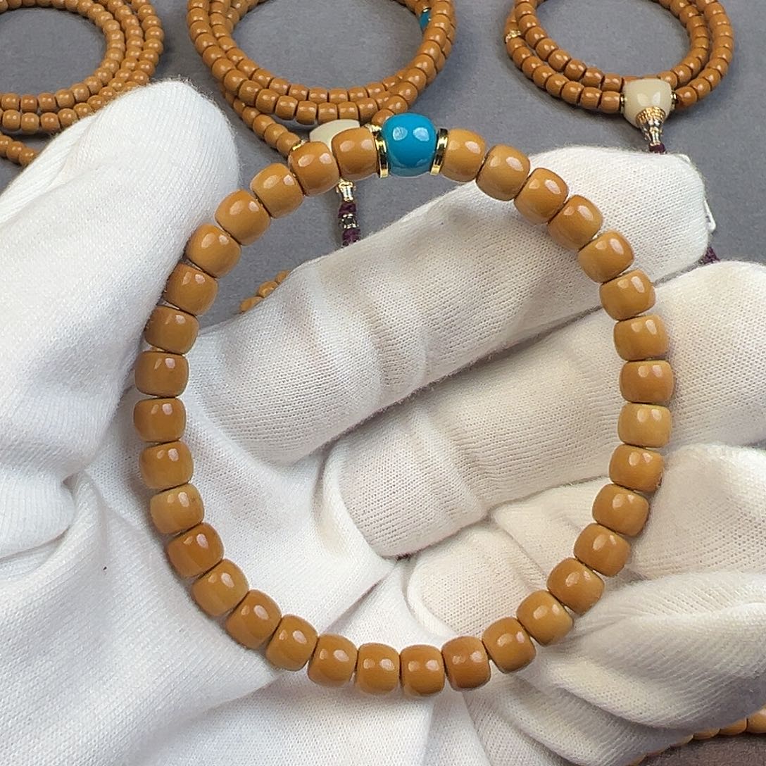 橄榄核手串/手链橄榄核尖极限弧单圈6.8