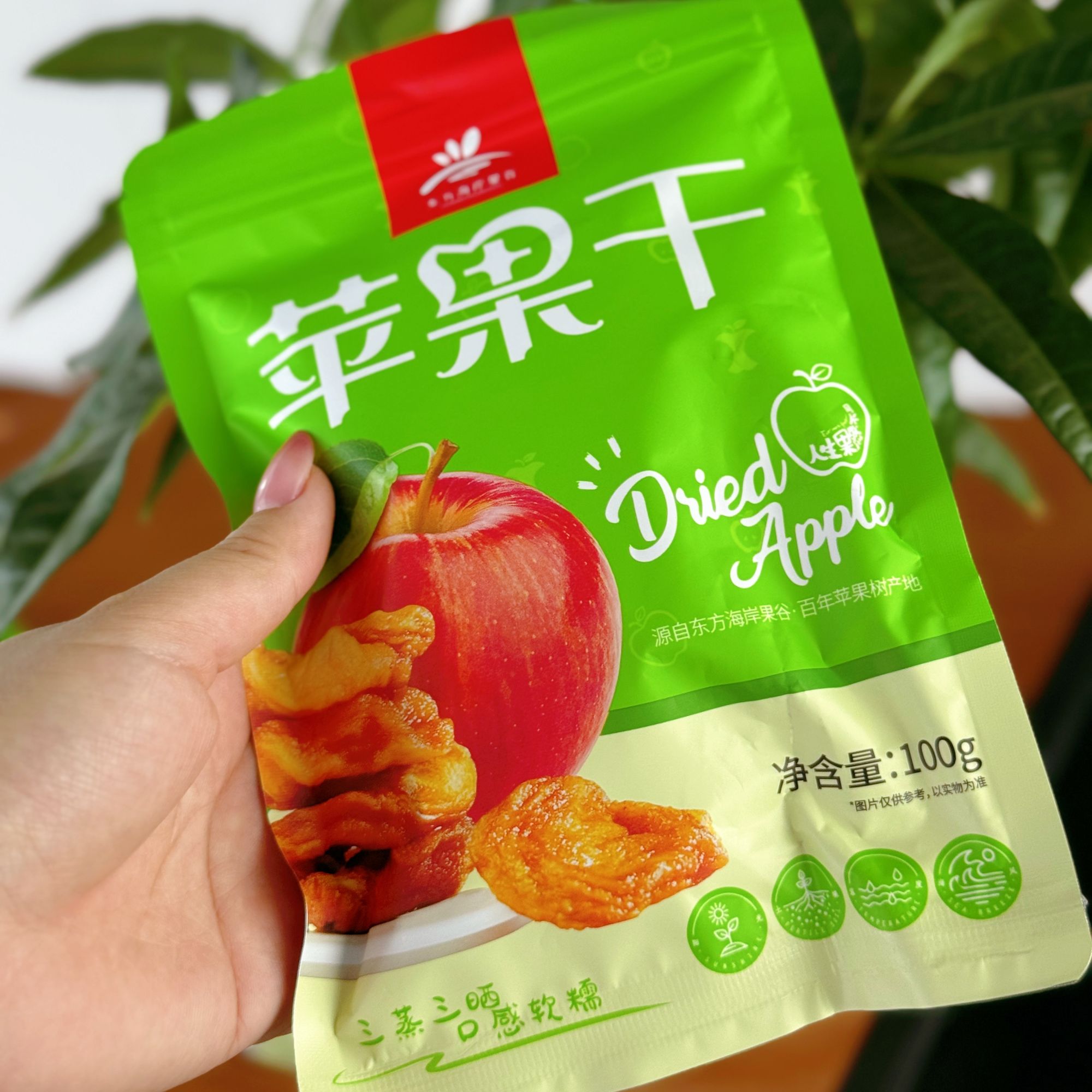奥蓝之海东方海岸果谷苹果干零添加休闲食品