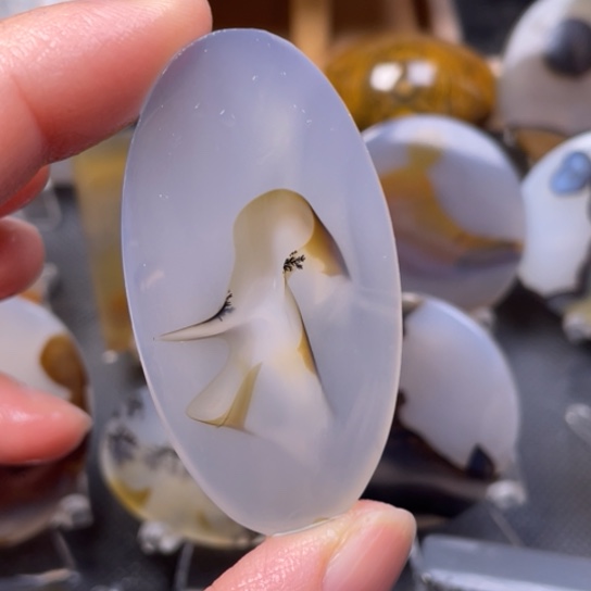 玛瑙/玉髓吊坠(不含链)未镶嵌